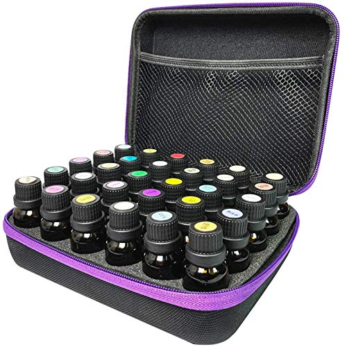 Caja de Aceite Esencials, Bolsa de Transporte de Aceite Esencial, Puede Contener 30 Botellas de Aceite Esencial, Puede… - Imagen 3