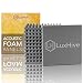 Sound Proof Padding 12 Pack, Dense Odorless 0% VOCs Off-Gassing Sound Deadening Sound Proof Foam Panels, Recording Studio Equipment Soundproofing Foam, Home Office Studio Foam Padding 1"x12"x12"