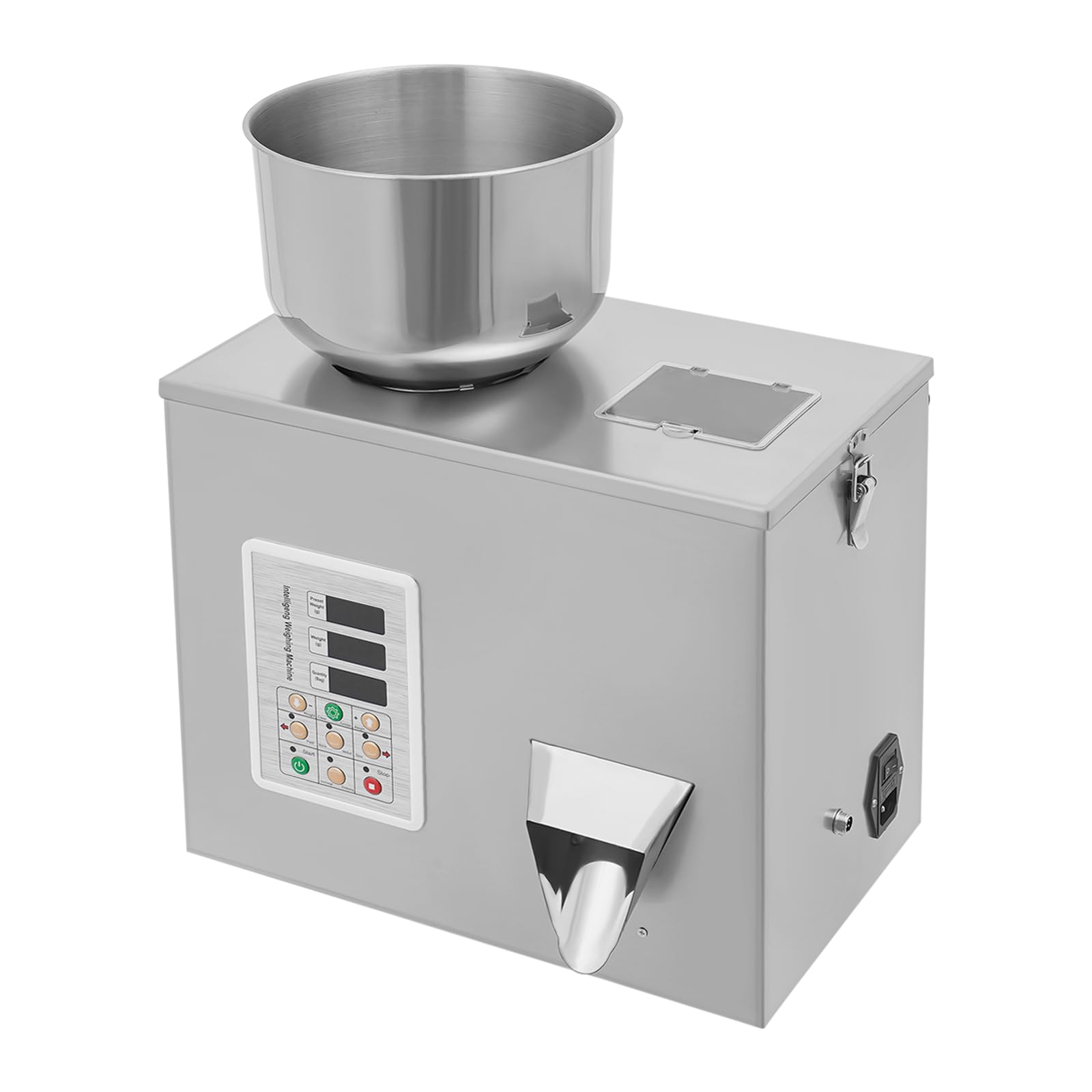 Llenado automático y máquina de embalaje de acero inoxidable 180W | Equipado Con Sensores Infrarrojos Peso De Embalaje Y Velocidad Ajustable Para Relleno De Semillas De Té Grano Relleno