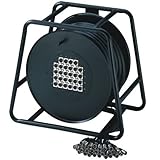 Stage-Box-Serie Adam Hall K 20 C 50 D 16/4er Multicore-Kabel mit Stagebox (Kabeltrommel, 50 m)