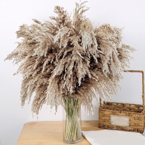 20Pcs Fluffy Pampas Grass Artificial 60cmTall Pampas Grass Boho Room Decor