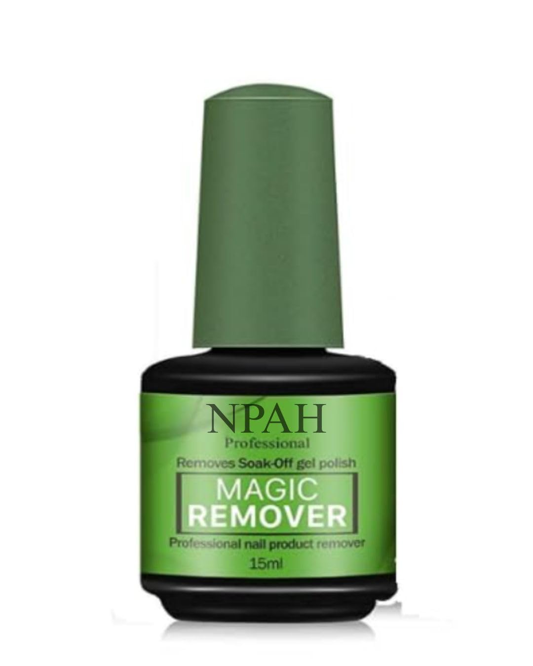 Gel Nail Polish Remover, Professional Nail Polish Remover, In 3 mins Quickly Removes Soak-Off Gel Polish UV Art Nail Lacquer [Don't Hurt Nails] 15ml