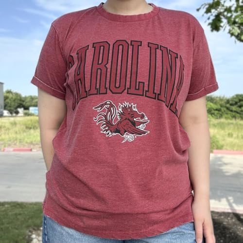 Women's Short Sleeve Vintage T-Shirt - Crew-Neck Boyfriend Shirt2