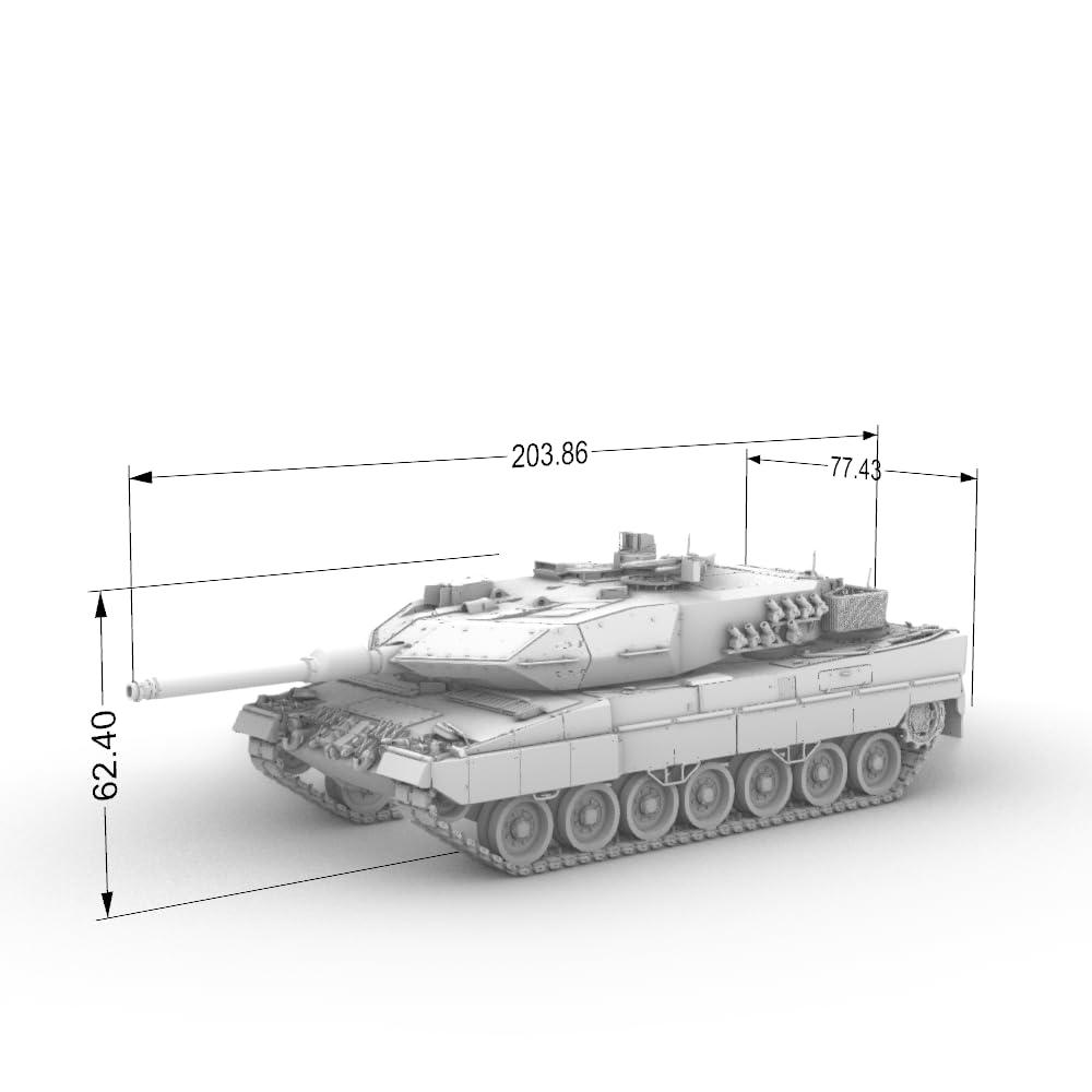 MRY-SFW SS48365 1/48 Model niemieckiego czołgu średniego Leopard 2A5