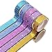 Produktbild Washi-Tape mit Glitzereffekt, 10 Stück
