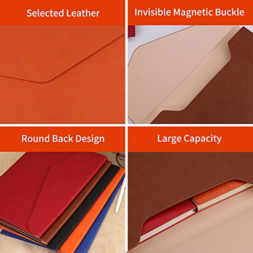 KKmoon Saco de arquivo A4 PU Couro Bolsa de documentos Portfólio de papel Fatura de contrato Organiz