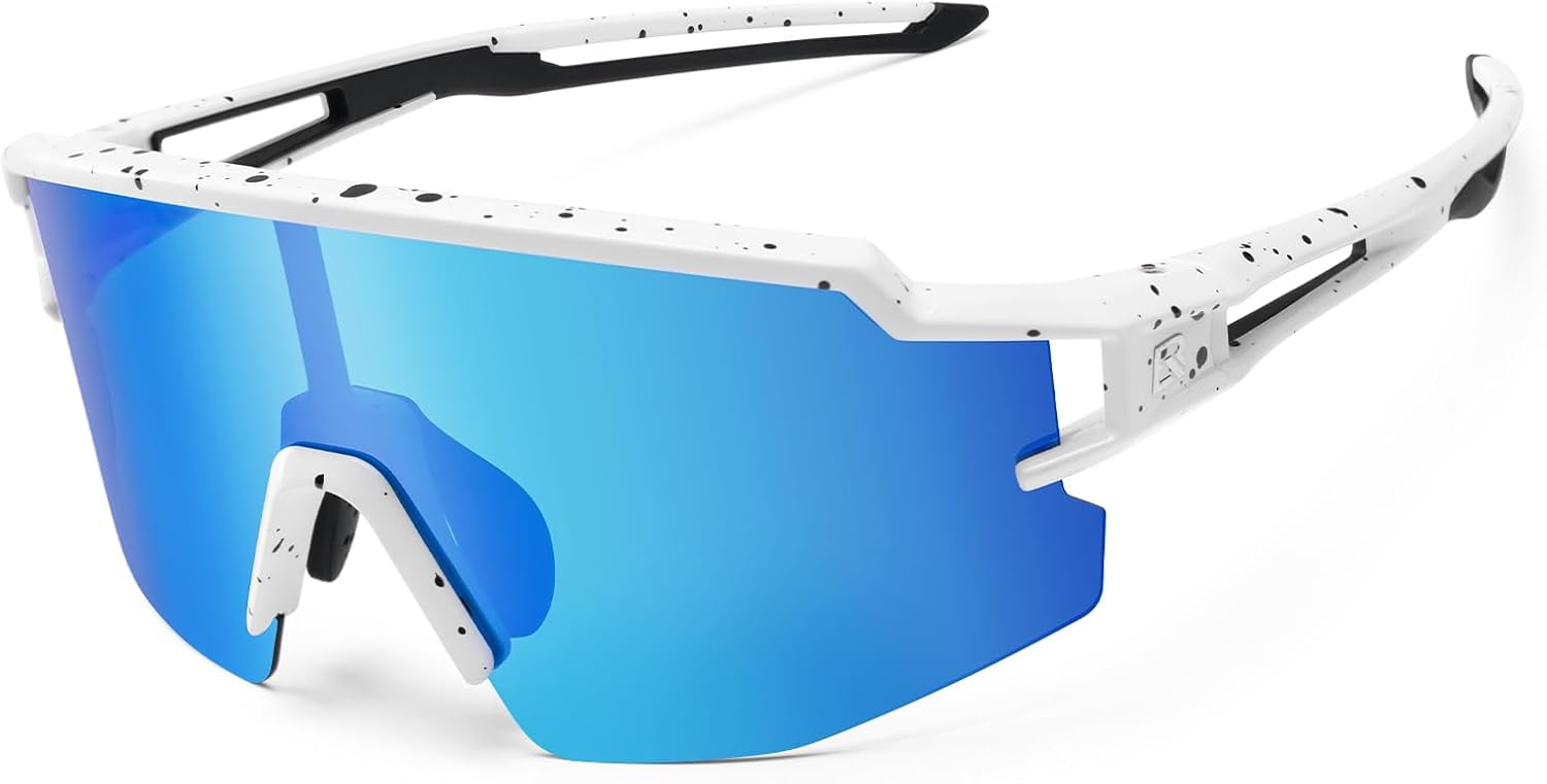 ROCKBROS Polarized Kids Cycling Glasses Youth Kids Baseball Sunglasses UV400 Protection Goggles Girls Boys.