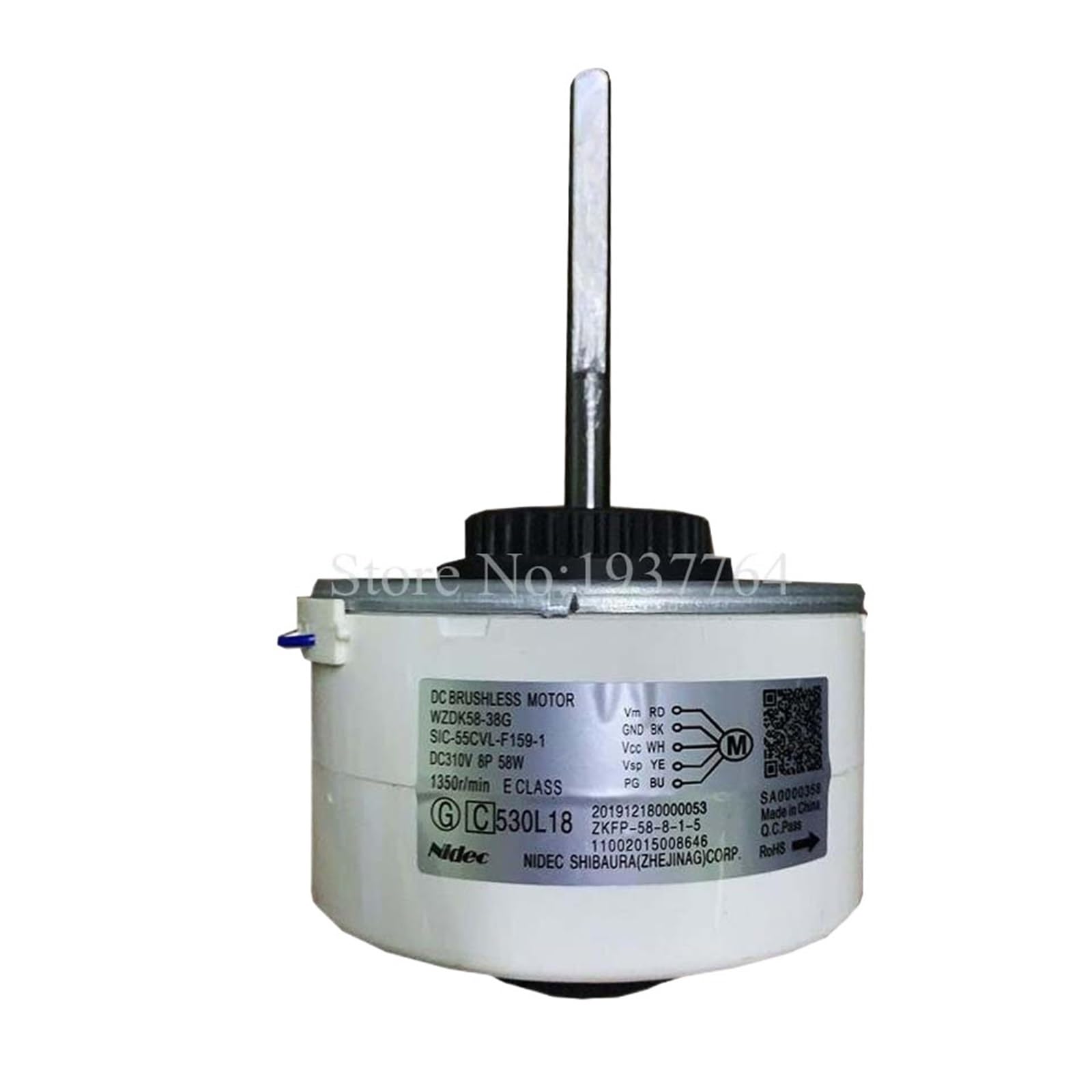BONZMXDKHQ For air conditioner motor WZDK58-38G SIC-55CVL-F159-1 Fan motor