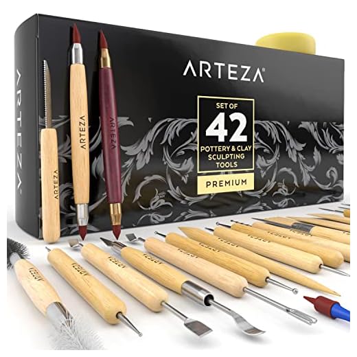 Arteza 42-Piece Clay Sculpting Tools Set
