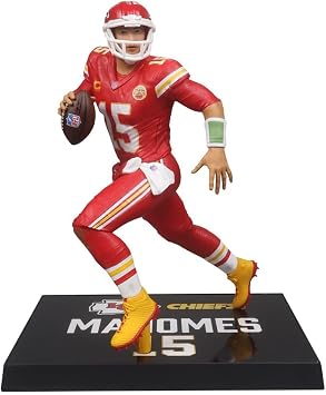 McFarlane Patrick Mahomes (Kansas City Chiefs) NFL 7 Figure SportsPicks RED Uniform Chase