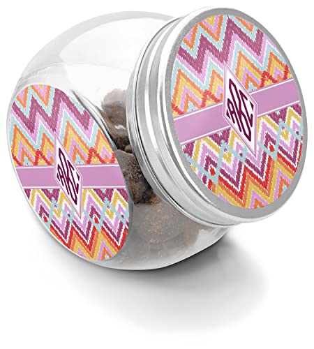 YouCustomizeIt Personalized Ikat Chevron Puppy Treat Jar