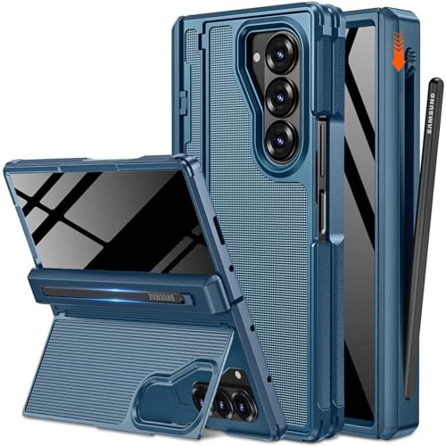 Coque Samsung Z Fold 6 avec béquille invisible idéale pour visionner vos vidéos en voyage