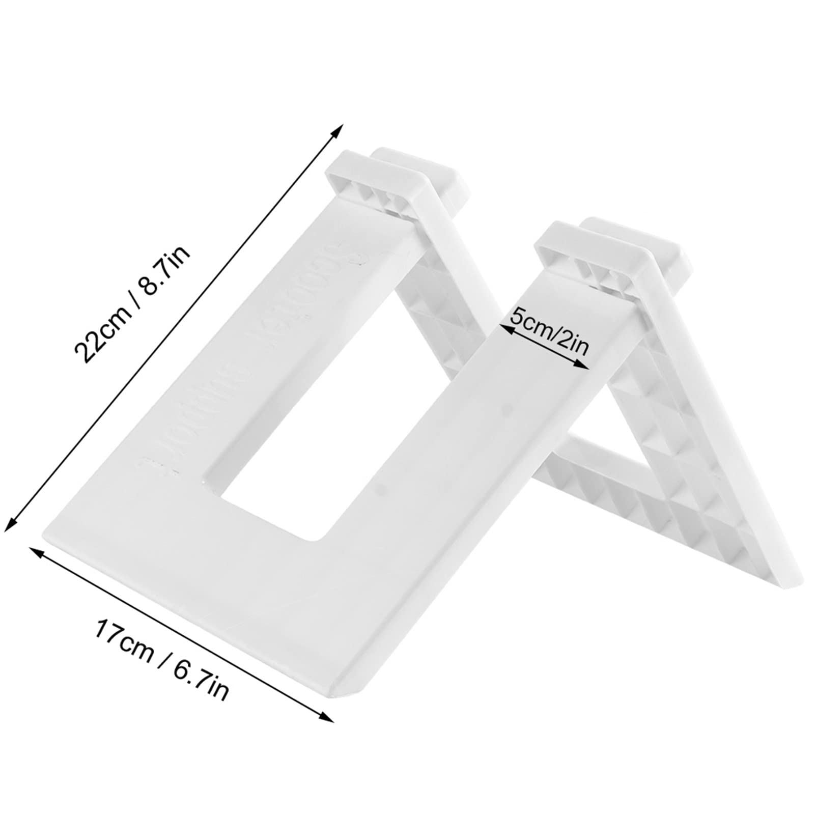 VBESTLIFE Parking Rack, PVC Children Balancing Bike Display Stand for 10/12inch Children Bike - 8.7 x 2 x 6.7in