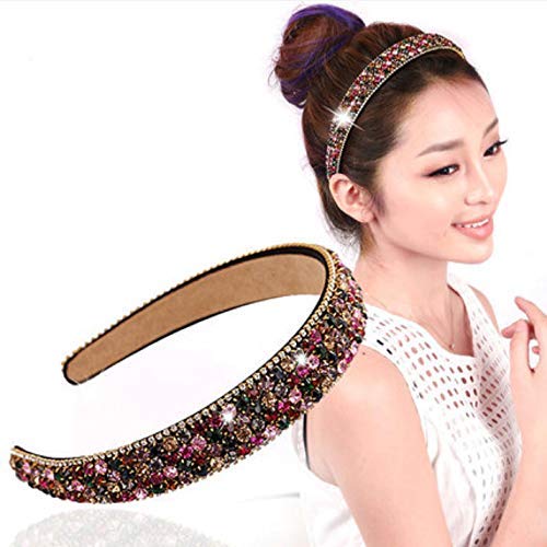 XLKJ Strass Crystal kralen haar hoepel haarband voor meisjes en vrouwen