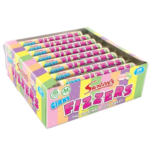 Giant Fizzers Swizzels Matlow Full Box of 24 Rolls miniatura 1