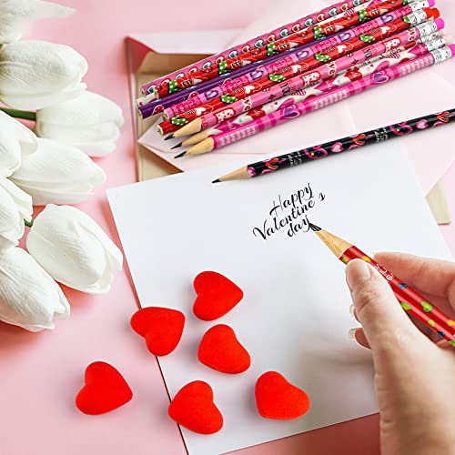 Lápices de San Valentín 300 piezas para niños miniatura 6