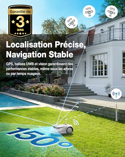 ECOVACS G1-800 : Robot tondeuse sans fil pour espaces verts 800m² ECOVACS G1-800 : Robot tondeuse sans fil pour espaces verts 800m²