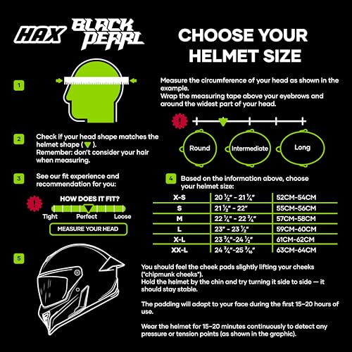 Image of HAX Full Face Motorcycle Helmet for Adult Men and Women, DOT & ECE 22.06 Certified - Powersports Advanced Ventilation Motocross Helmet for Motorbike Street Bike