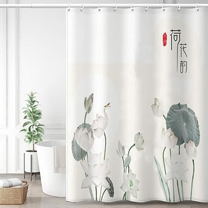 Amazon Mdugnm かわいい シャワーカーテン カラー ユニットバス バスルーム ポリエステル 防水防カビ加工 おしゃれ 可愛い 中華風 180 0cm 蓮柄 バス仕切り 浴室カーテン 多機能カーテン 遮光 目隠し リラックス お風呂用品 浴室カーテン シャワーカーテン Amazon Mdugnm かわいい シャワーカーテン カラー ユニットバス バスルーム ポリエステル 防水防カビ加工 おしゃれ 可愛い 中華風 180 0cm 蓮柄 バス仕切り 浴室カーテン 多機能カーテン 遮光 目隠し リラックス お風呂用品 浴室カーテン シャワーカーテン