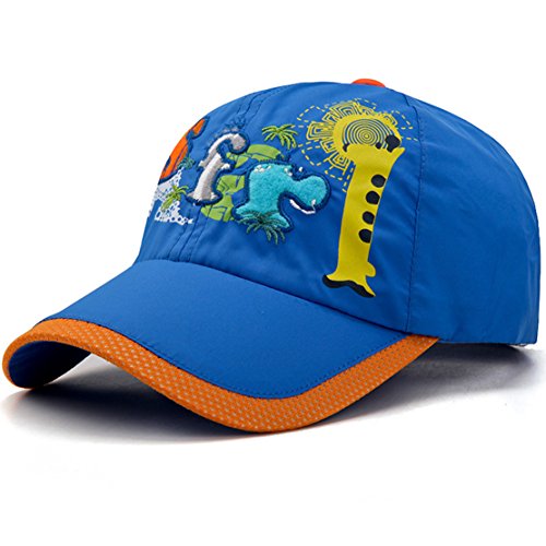 Eohak Kids Lightweight Baseball Quick Dry hat - UV Protection Caps Adjustable Breezer