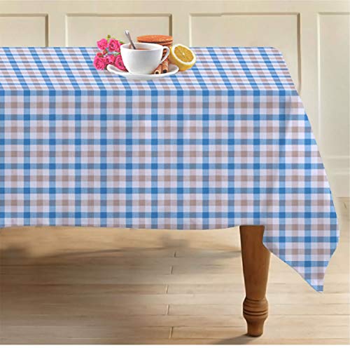 Image of AIRWILL 100% Cotton 2 Seater Table Cover (Pack of 1)
