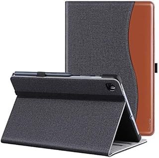 ZtotopCase Case for Samsung Galaxy Tab S6 Lite 10.4 2022/2020,PU Leather Stand FolioCover with Auto Wake/Sleep for Tab S6 Lite Tablet,Denim Black