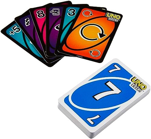 Mattel Games UNO Flip Mattel Uno Flip, Klasik UNO'nun Yeni Versiyonu, Mattel Games GLH50 GLH50 - Görsel 4