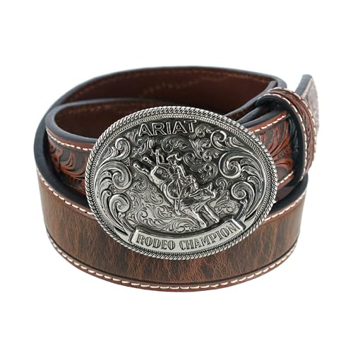 ARIAT Boys' Floral Tabs Western Belt - A1306802
