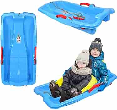 Dantoy - Luge de Direction pour Enfants à partir de 3 Ans - Luges Traîneaux - avec Volant et Freins et Corde avec poignée - Luge pour Enfants pour Les Sports d'hiver Dantoy - Luge de Direction pour Enfants à partir de 3 Ans - Luges Traîneaux - avec Volant et Freins et Corde avec poignée - Luge pour Enfants pour Les Sports d'hiver