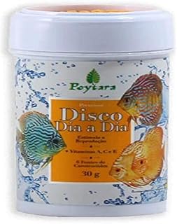Ração Disco Dia até Dia Para Peixes 30g Poytara Para Peixes