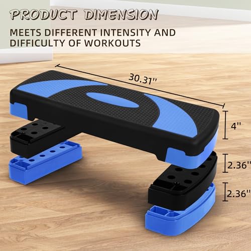 image for BalanceFrom Aerobic Step Platform Trainer with Adjustable 3-Level Rise