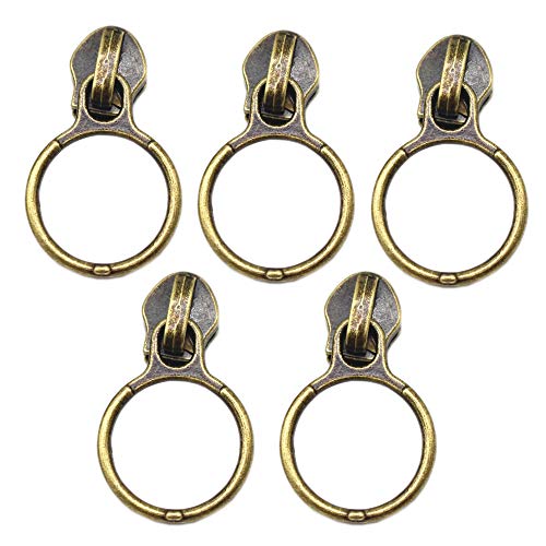 Anneaux anti-laiton #5 pour fermetures éclair en nylon YaHoGa - Lot de 50 pour bagages