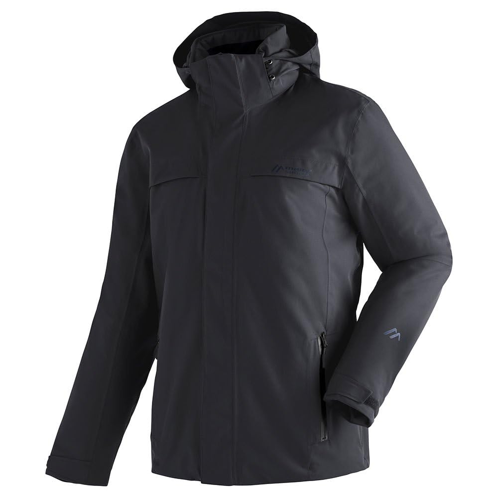 Maier Sports Men's Noir Hiking Jacket Peyor