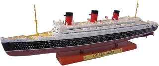 - Collectible Miniature Replica of The Famous transatlantic Liner RMS Queen Mary Scale 1/1250 or 25 cm - Queen Mary