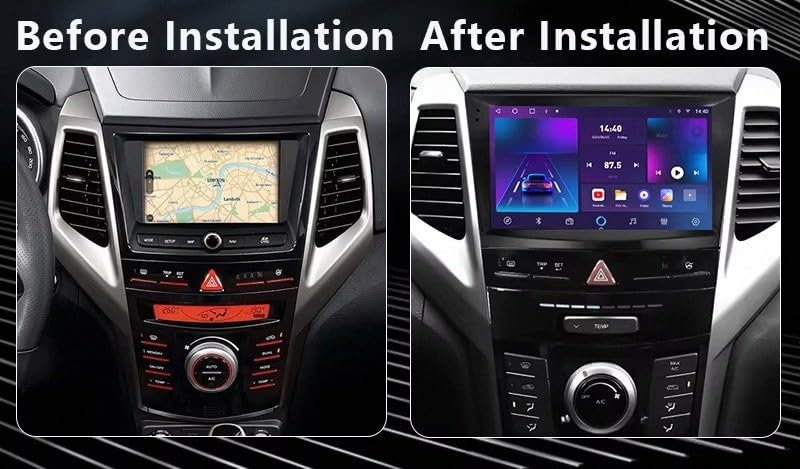 Navigation GPS Voiture Toyota Yaris Autoradio Tactile Écran HD 4G 64G - 2