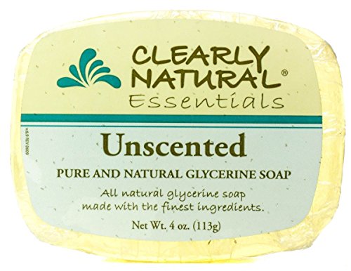 Clearly Natural Glycerine Bar Soap Unscented - 4 oz