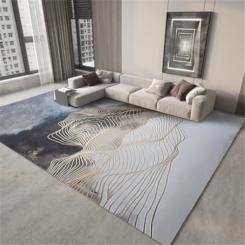 Tapis d'éveil style moderne 180x280cm grand format de salon - 2