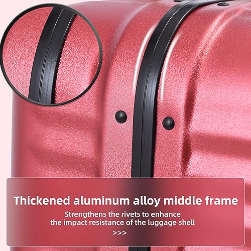 Kaleenie 2 pieces 20/29 Aluminum Frame Carry On and Checked Luggage Set by Kaleenie - Used condition - Image 8
