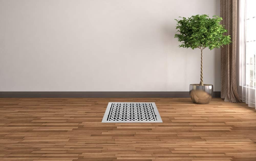 Bеѕt Sеllеr Prima Decorative - Cast Aluminum Floor Register 12″ x 14″ VR-100