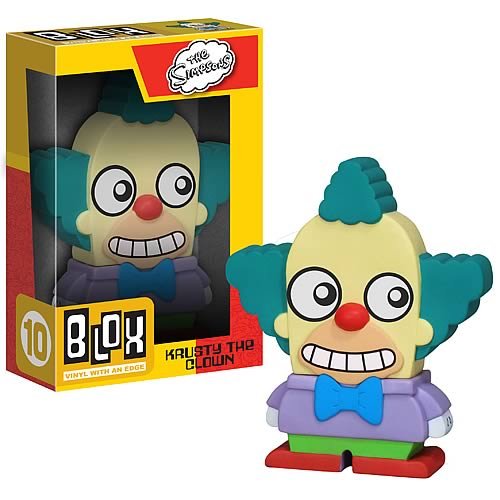 Funko: Simpsons Krusty the Clown Blox Vinyl Figure : Amazon.co.uk