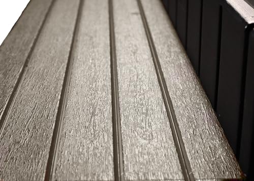 Leisure Accents Deluxe Spa Step, 36 Inches Long, Portabello/Beige
