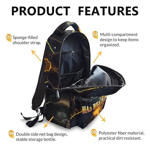 Dragon Backpack for Boys, Kids Backpack for School Travel, Back to School Supplies, 17 Inches Cool Large Capacity Durable Bookbag for Kindergarten Primary Middle Senior4