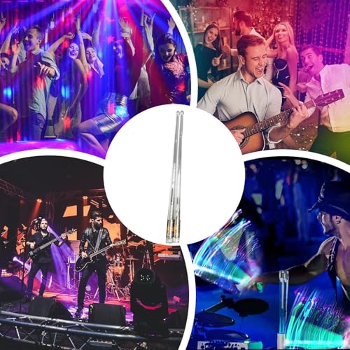 Light Up Drumsticks, Glowing Drumsticks, LED Drumsticks for Adults, Drum Accessories with Lights, Color Changing Drumsticks, 13-Color LED Drumsticks, Light Up Musical Sticks, Glowing Drum Sticks – vue 4
