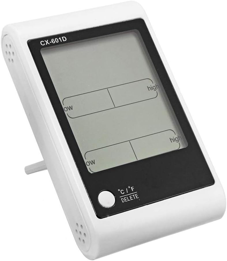 Digital LCD Indoor Thermometer Hygrometer,High-Precision Electronic Thermometer and Hygrometer, Memory Function