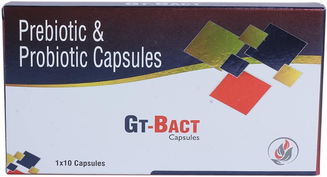 GT-Bact - Strip of 10 Capsules
