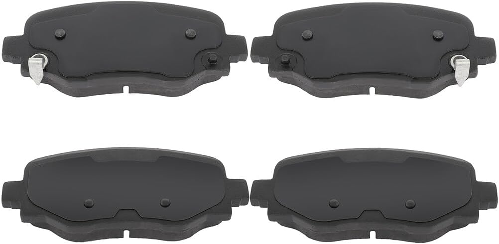 ECCPP D1809-9044 Rear Ceramic Disc Brake Pad Set Fit For Fiat 500X 2016-2020,For Jeep Renegade 2015-2022