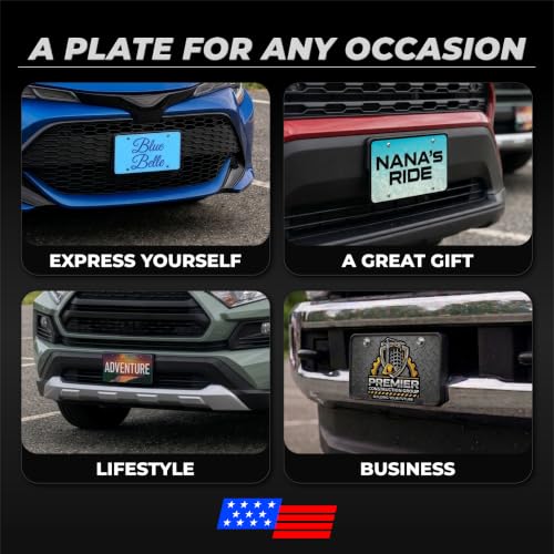 Custom License Plate Made in USA