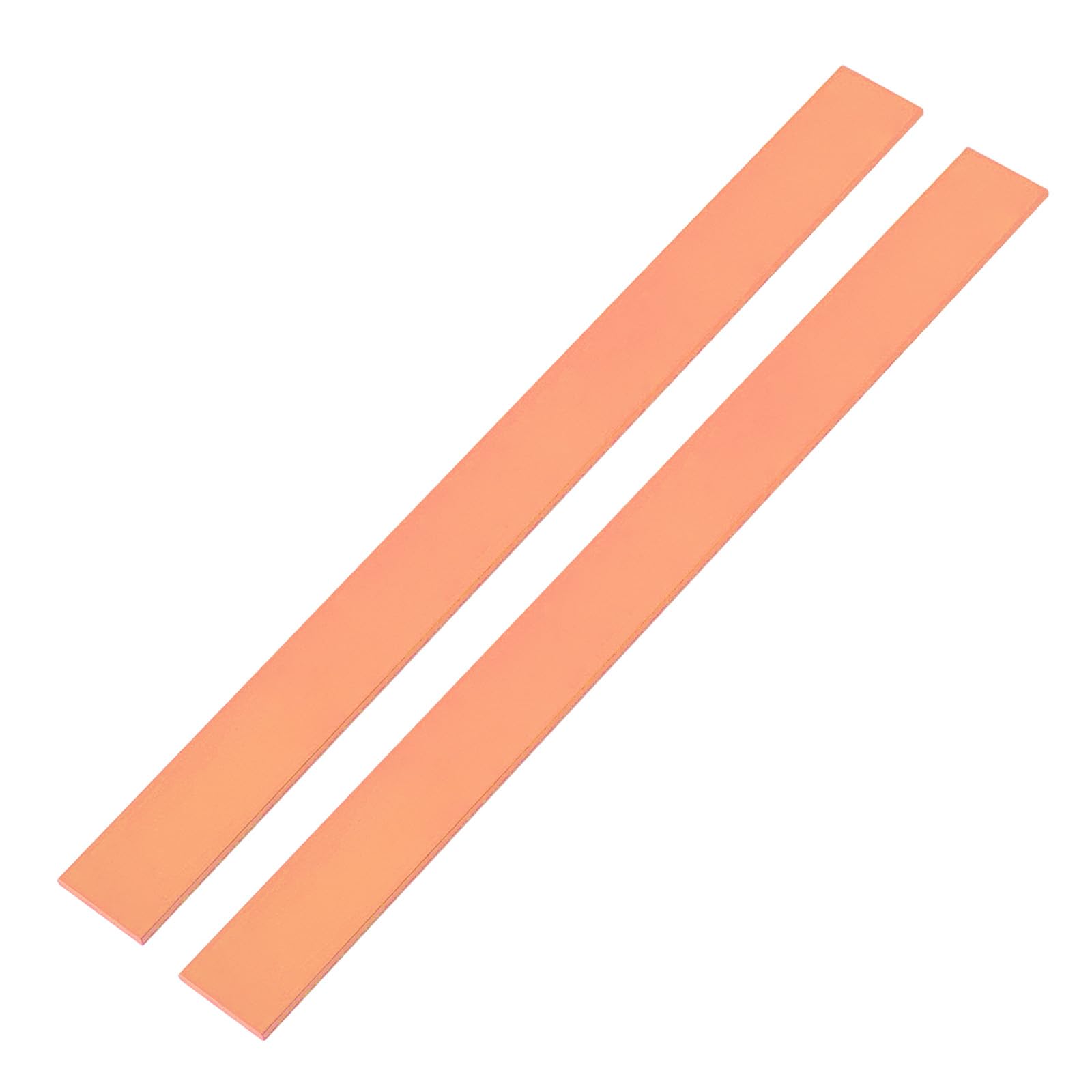 Płaski pręt miedziany C110 o długości 30,5 cm, 3 drążki z czystej miedzi 25 x 305 mm, 25 x 305 mm (2 szt., 3 x 25 x 305 mm)