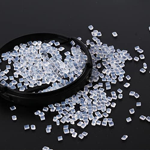 Naira Hair Extension Keratin Italian Glue Granule Rebond Pellets Bead White (50 GM)