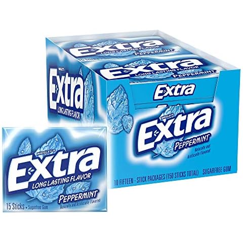 Extra Gum Peppermint Chewing Gum Cover